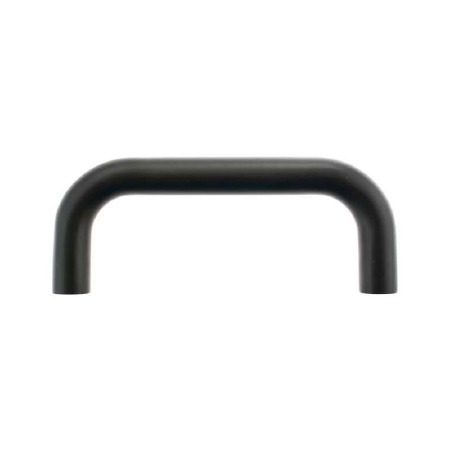 D Shape Door Pull Handle 150mm Matt Black - Broughtons Lighting ...