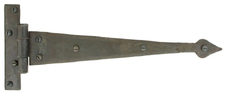 From The Anvil Arrow Head T Hinges Beeswax 12"