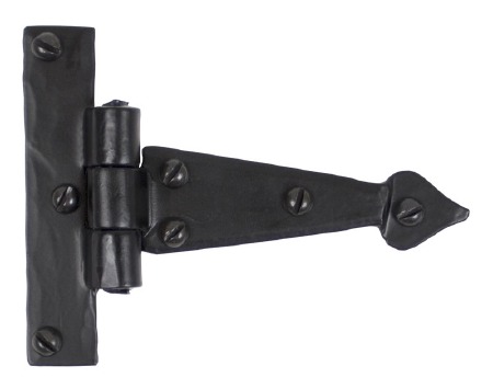 From The Anvil Arrow Head T Hinges Black 4"