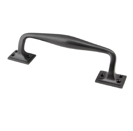 From The Anvil Art Deco Pull Handle Small Aged Bronze