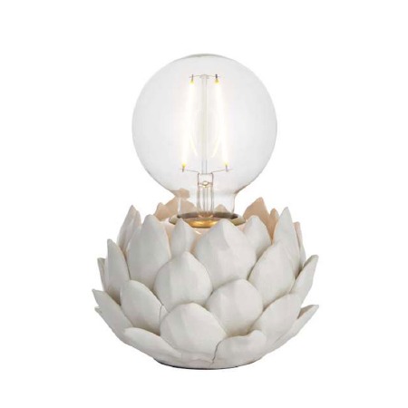 Artichoke Table Lamp Oatmeal Glaze