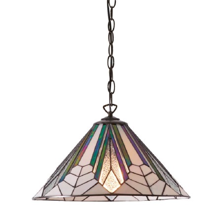 Interiors 1900 Astoria Tiffany Medium Ceiling Pendant Light