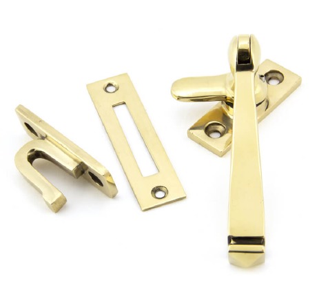 From The Anvil Avon Window Handle Aged Brass