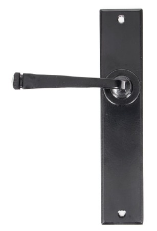 From The Anvil Avon Large Door Latch Handles Black