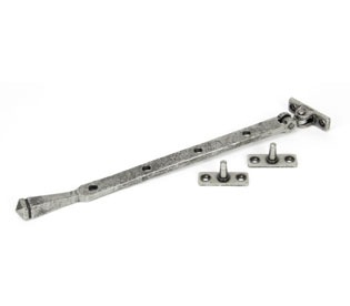 From The Anvil Avon Window Stay 12" Pewter