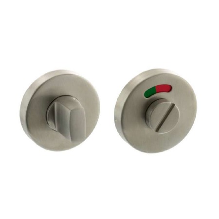 WC Turn & Release Indicator Satin Stainless Steel