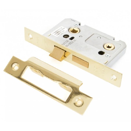 From The Anvil Bathroom Mortice Lock 2.5" Electro Brass