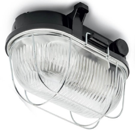 Bakelite Oval Bulkhead Light Small