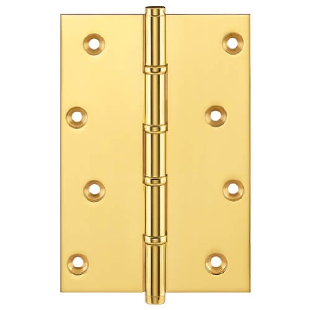 Project Hinge Projection Hinge P1585 152x100mm Polished Brass Unlacquered ...