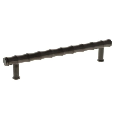 Bamboo Cabinet Pull Handle 160mm Dark Bronze PVD
