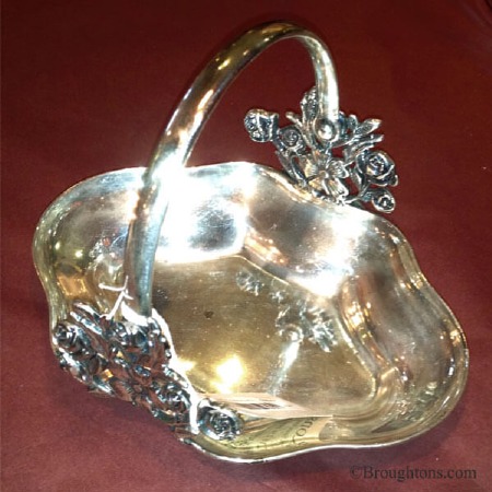 Potpourri Bowl Antique Silver