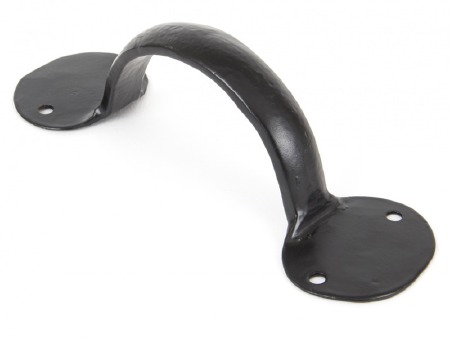 From The Anvil 6" Bean Pull Handle Black