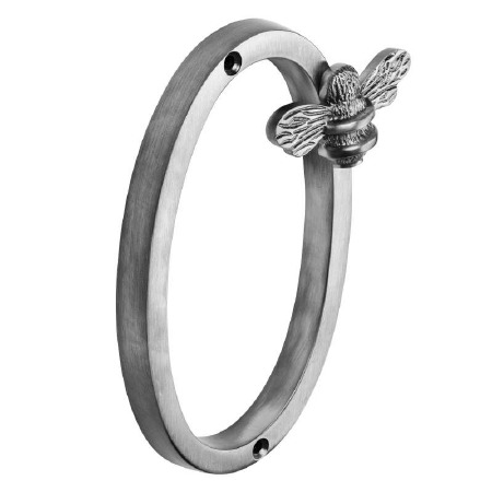 Bee Numeral 0 Pewter