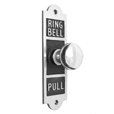 Bell Pull 1004 Mechanical Chrome & Black