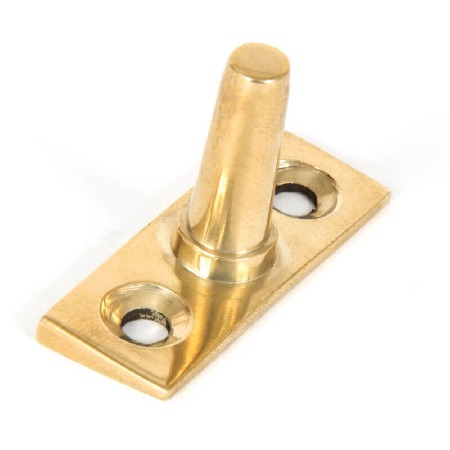 From The Anvil Bevel Window Stay Pin Polished Brass