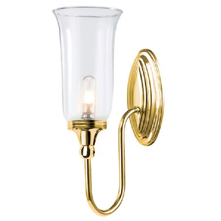 Elstead Blake 2 Bathroom Wall Light Polished Brass