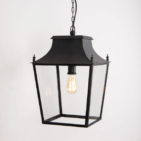 Blenheim Lantern Large Black