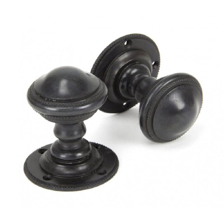 From The Anvil Brockworth Mortice Door Knobs Aged Bronze