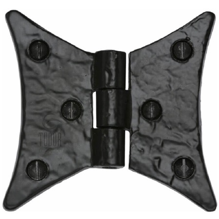 Heritage Tudor Butterfly Hinge TC456 Black Ironwork