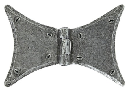 From The Anvil Butterfly Hinge 3" Pewter