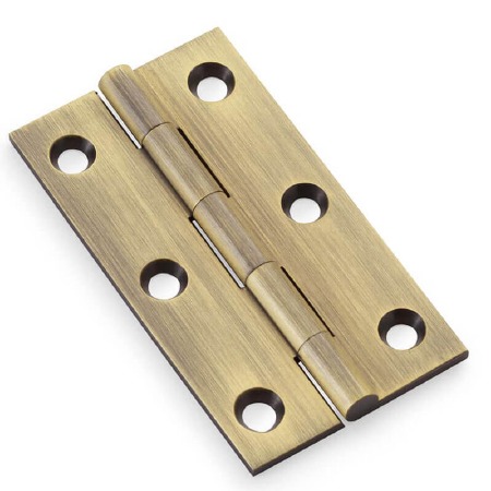 Cabinet Butt Hinge 3" Antique Brass
