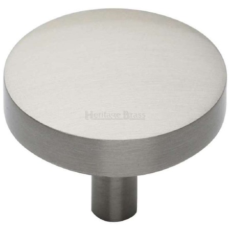 Heritage Tayo Cabinet Knob C3875 38mm Satin Nickel
