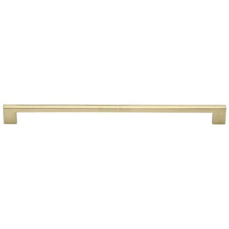 Heritage Metro Cabinet Pull C0337 320mm Polished Brass
