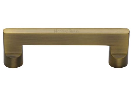Heritage Cabinet Pull Handle C0345 96mm Antique Brass