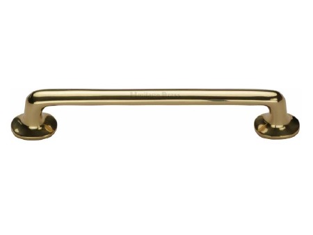 Heritage Cabinet Pull C0376 152mm Polished Brass