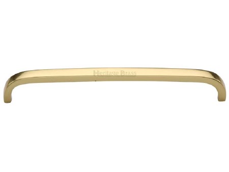 Heritage Cabinet Pull C1800 203mm Polished Brass