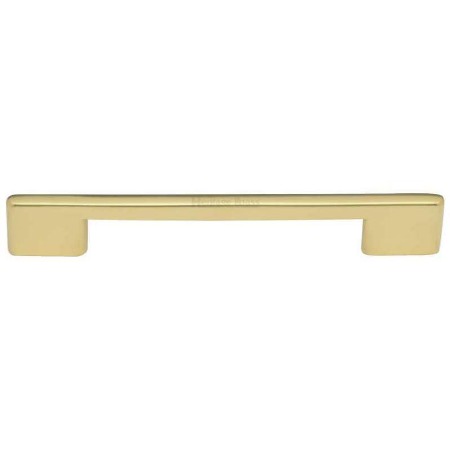 Heritage Victorian Cabinet Pull C3681 160mm Polished Brass