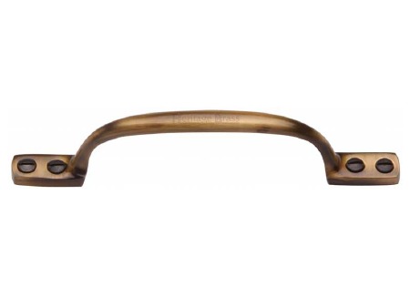 Heritage Cabinet Pull V1090 152mm Antique Brass