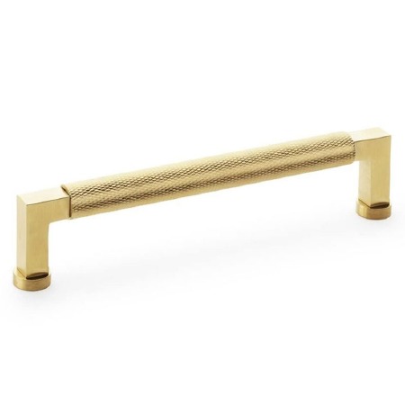 Camille Cabinet Pull Handle Satin Brass PVD
