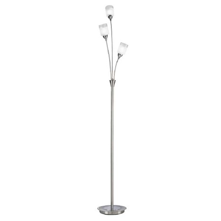 Kampani Floor Light Satin Nickel