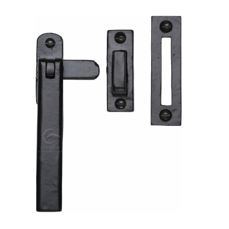Heritage Casement Fastener FB682 Standard Window Black Iron Rustic