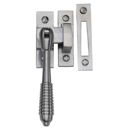 Heritage Reeded Casement Fastener V894 Satin Chrome - Broughtons ...