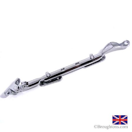 Ashes Window Stay 10" Polished Chrome