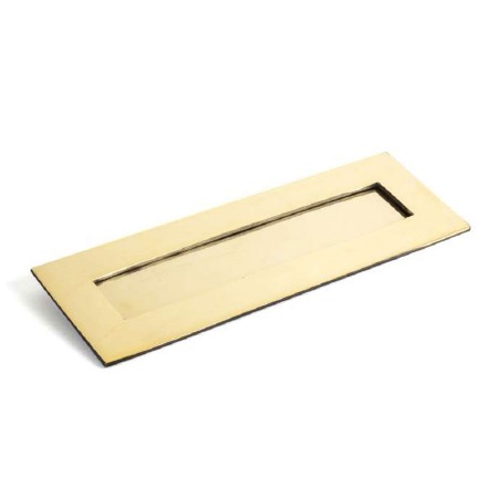 From The Anvil Large Letter Plate Aged Brass