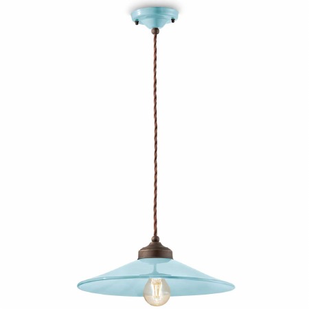 Ferroluce Pendant Ceiling Light C1631 Azzurro