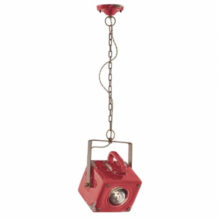 Ferroluce Pendant Ceiling Light C1652 Vintage Rosso