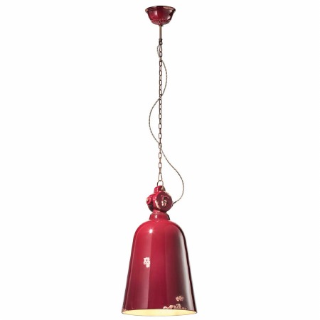 Ferroluce Pendant Ceiling Light C1745 Vintage Bordeaux