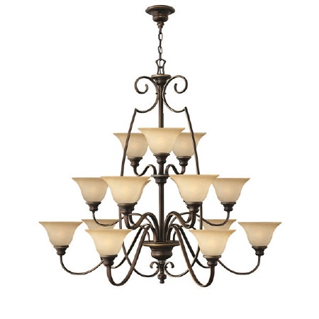 Hinkley Cello 15 Light Multi Tier Chandelier