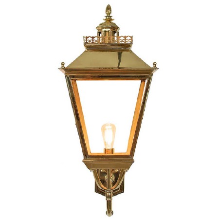 Chateau Large Outdoor Wall Light Polished Brass