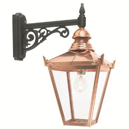 Elstead Chelsea Outdoor Wall Down Light Lantern with Bracket