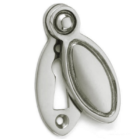 Caenby Escutcheon Polished Nickel