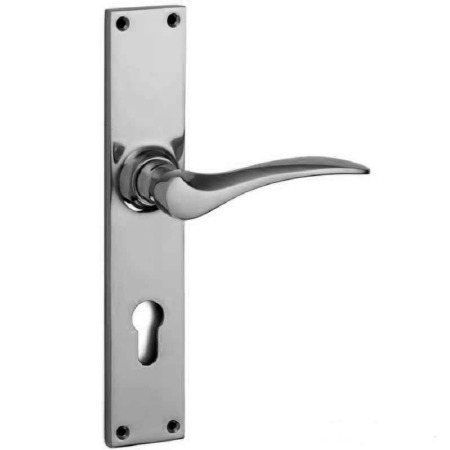 Coventry Multipoint Door Lock Handles Polished Chrome