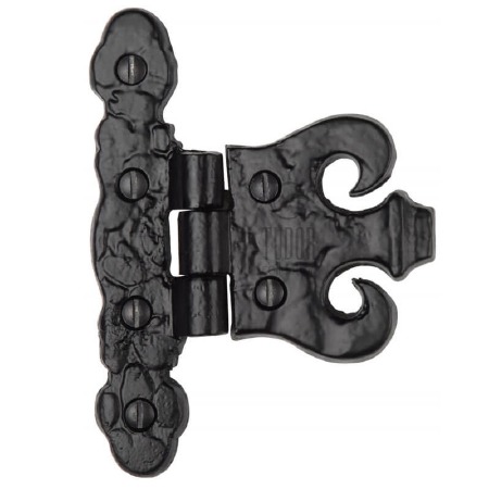 Heritage Tudor Coronet Hinge TC425 Black Ironwork