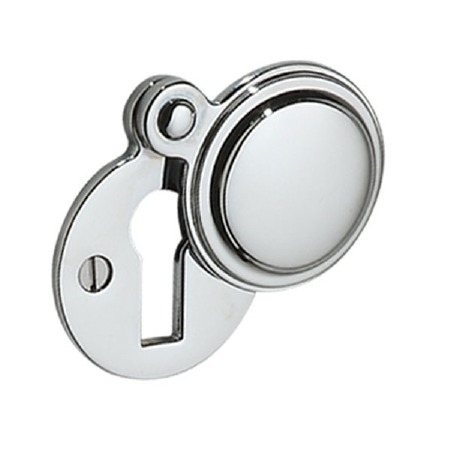 Constable 615 Covered Escutcheon Polished Chrome