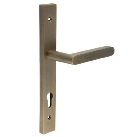 Draycott Multipoint Lock Handle Antique Brass PVD