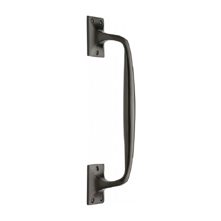 Heritage Cranked Pull Handle V1150 310 Matt Bronze
